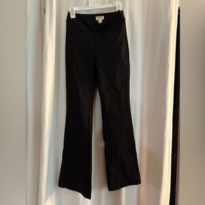 Maeve Anthropologie Dress Pant 27 Black Cotton / Viscose / Elastane